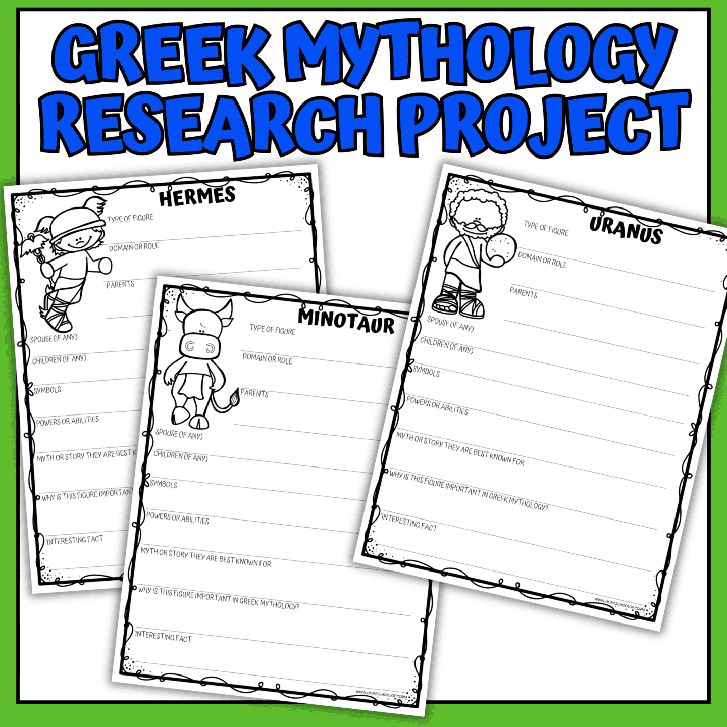 greek mythology research