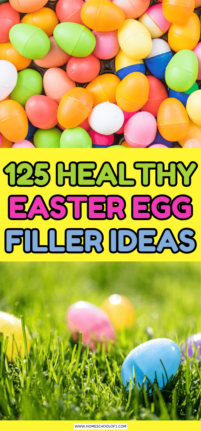 125 Non Candy Easter Egg Fillers That Aren’t Junk