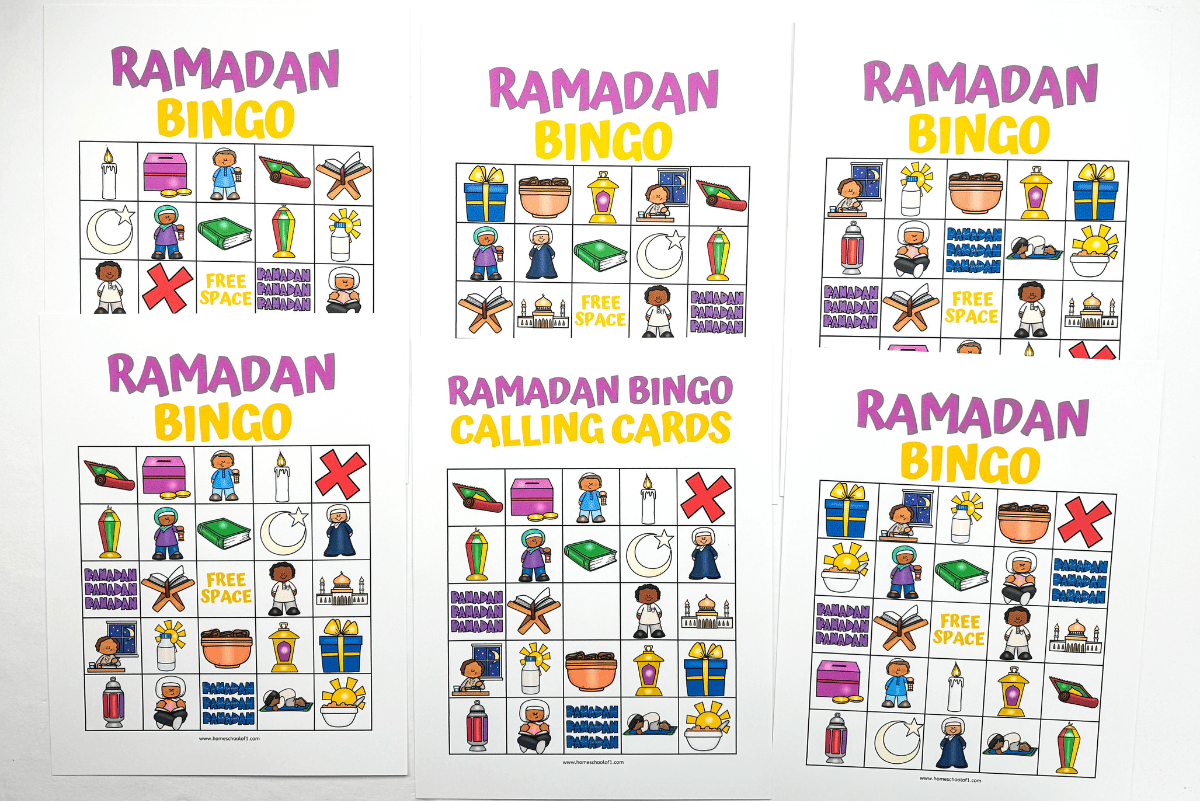 ramadan bingo printable