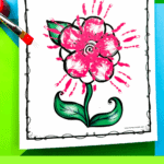 free earth day handprint art