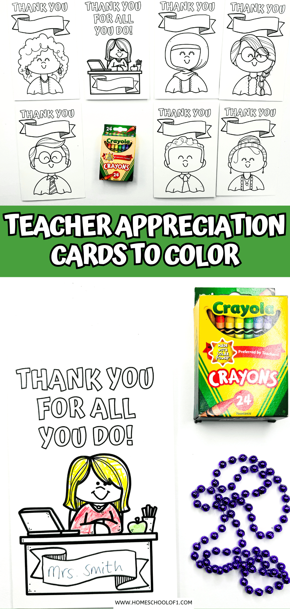 Free Printable Teacher Appreciation Cards To Color Pdf