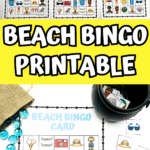 free beach bingo printable
