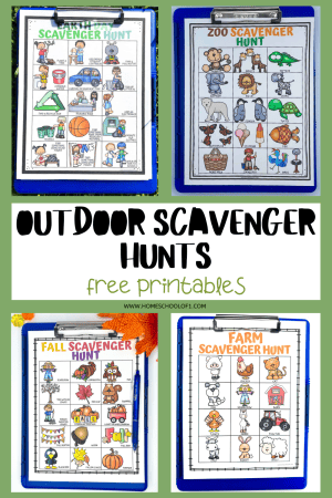 50+ Free Scavenger Hunt Printables for Kids