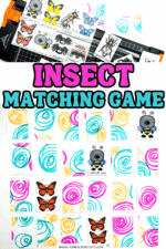 Find Insect Game Free Insect Memory Game Printable
