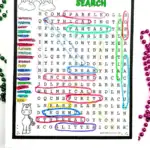 unicorn word search pdf