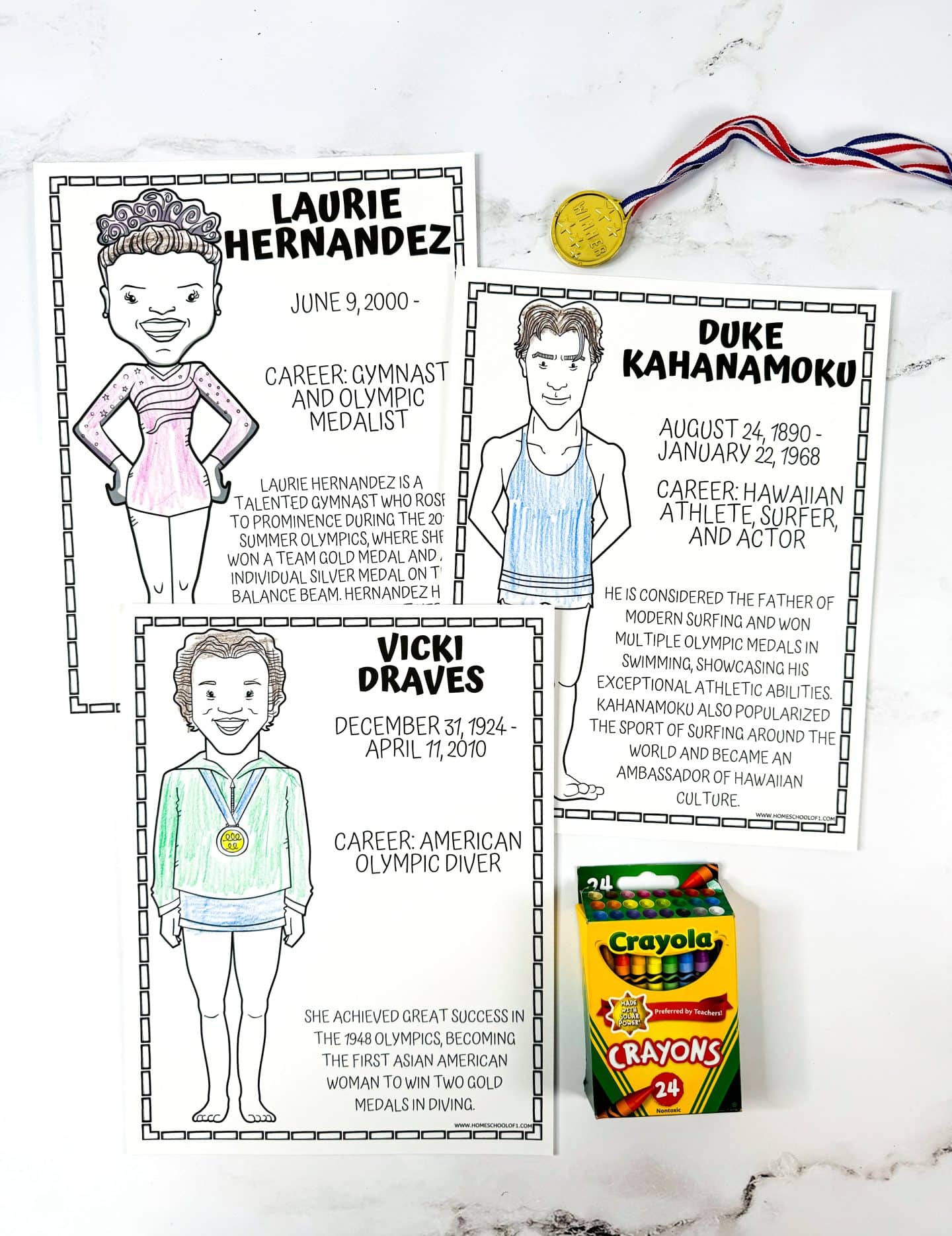 summer olympics coloring pages
