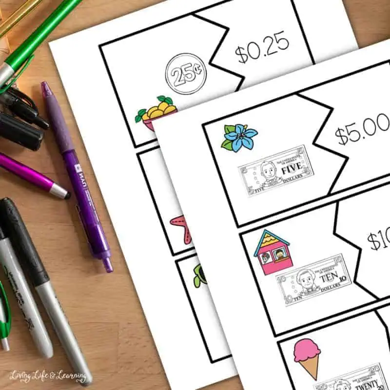 Fun and Easy Money Activities for Kindergarten