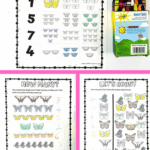 butterfly math printables