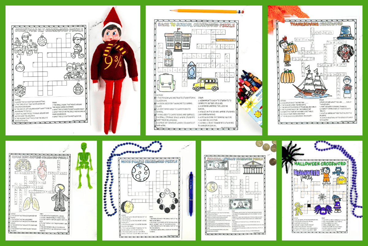 free printable crossword puzzles