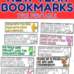 chinese new year bookmarks