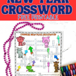 chinese new year crossword printable
