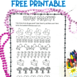 valentine's day math worksheet