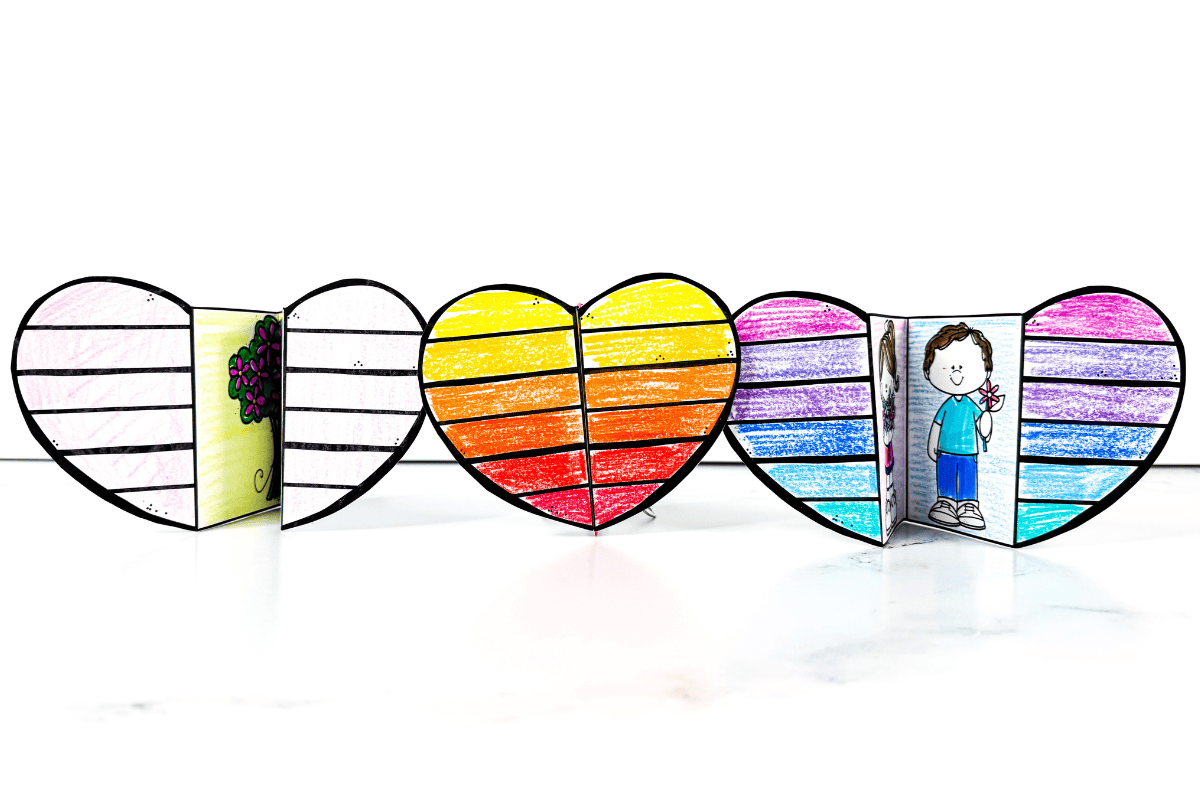 printable valentine's day heart cards