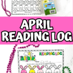 april reading journal