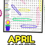 april word search free printable