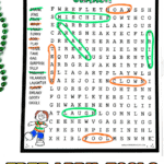 free april fools day word search