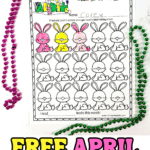 free april reading log
