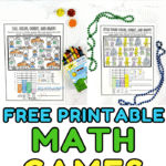 free printable math games