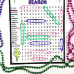 free spring word search