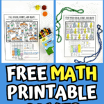 math printable games
