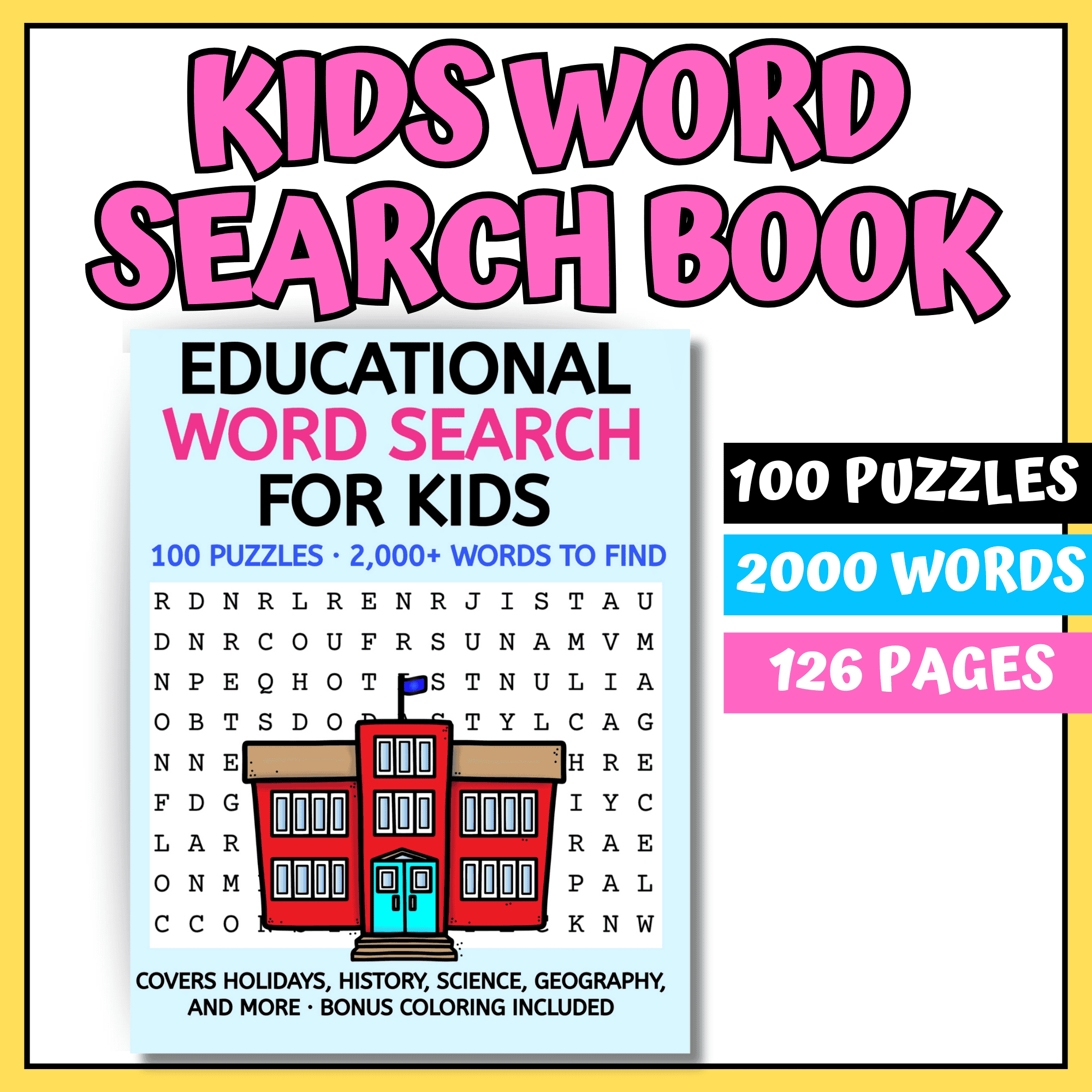 Free May Word Search Printable for Kids