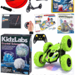 Educational toys for 11 year old boys including STEM kits, puzzles, outdoor gear, and building sets.