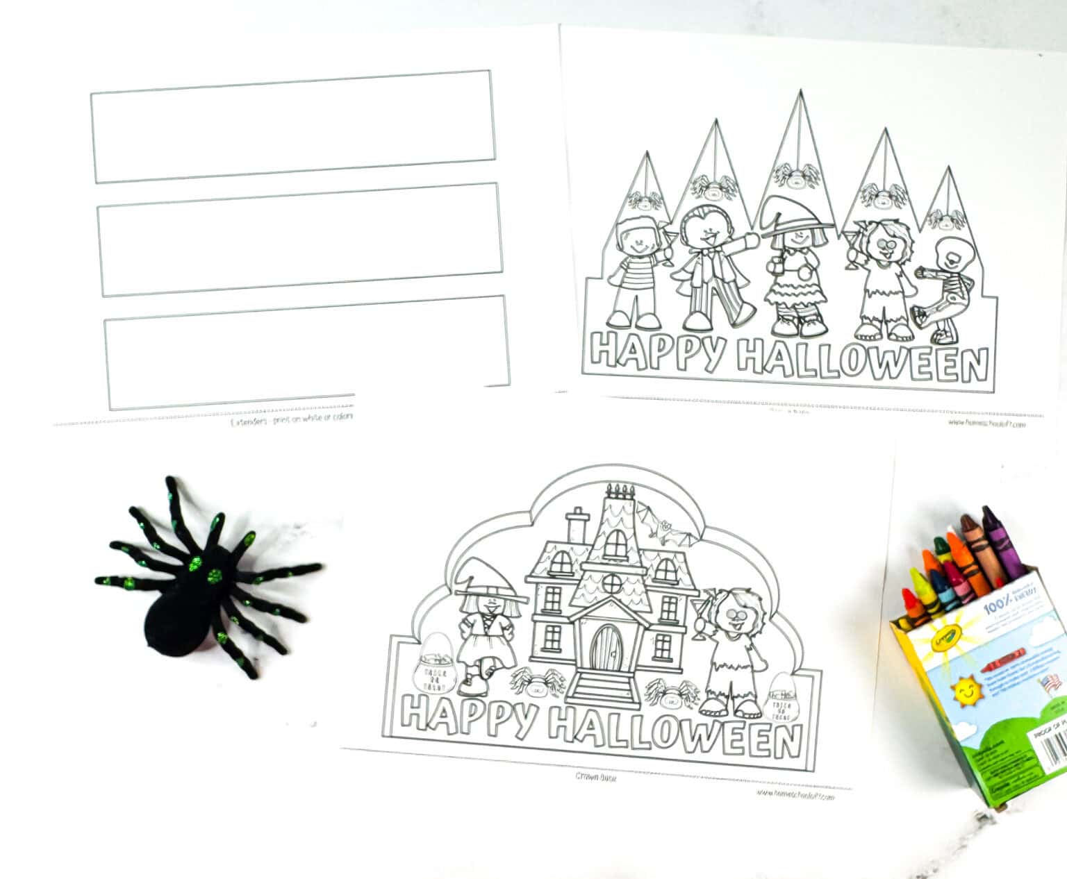 Free Halloween Crown Printable