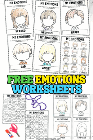 Free Emotions Worksheet