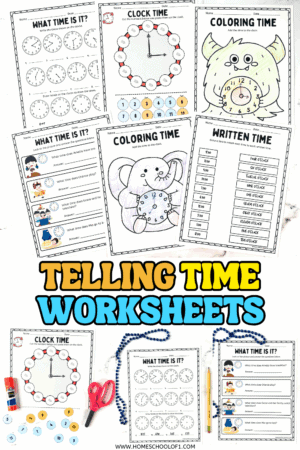 Telling Time Worksheets (Free Printable Clock Worksheets)