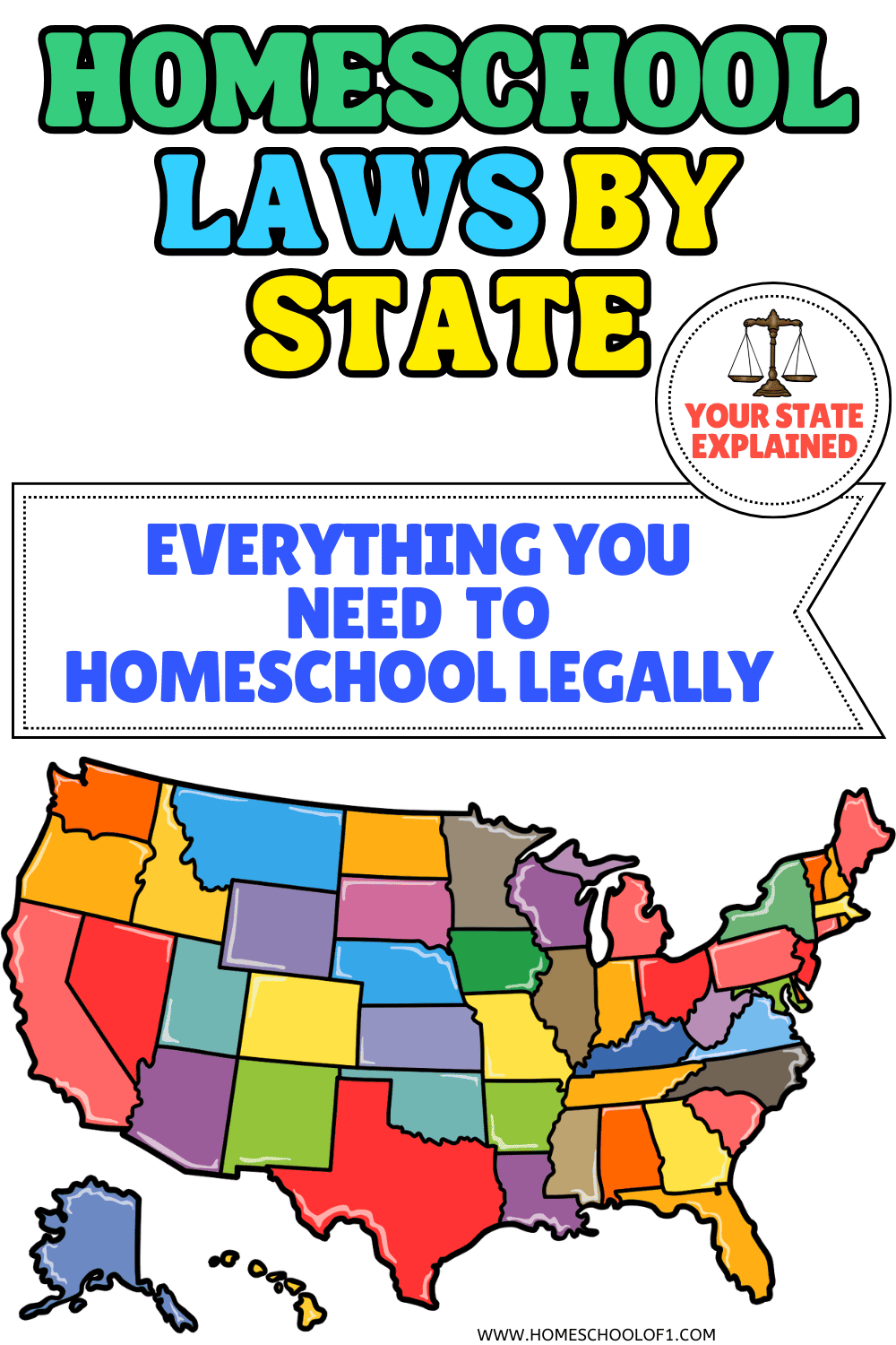 Homeschool Laws by State (Guide for All 50 States)