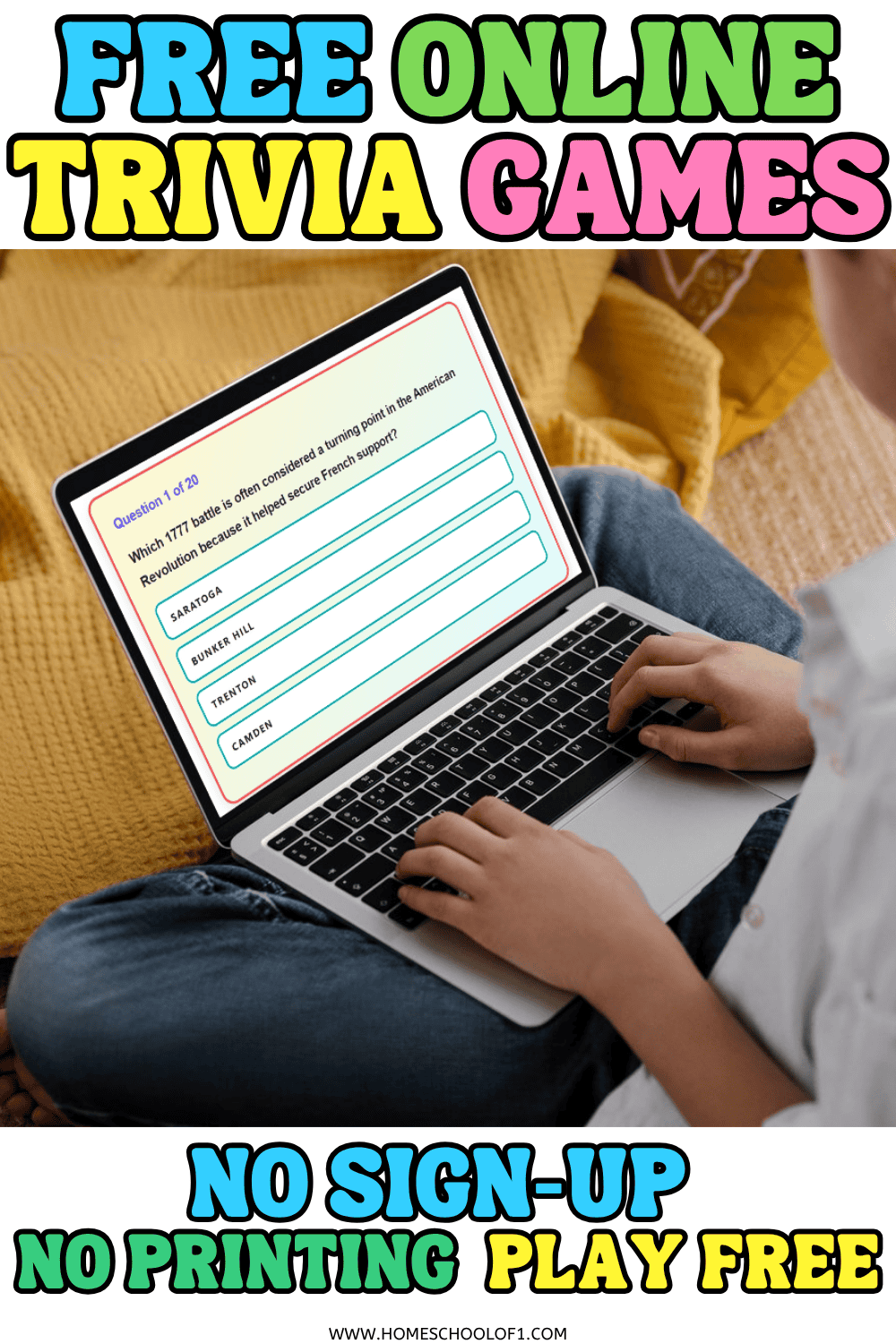 Free online trivia games for kids with no sign-up or printing needed