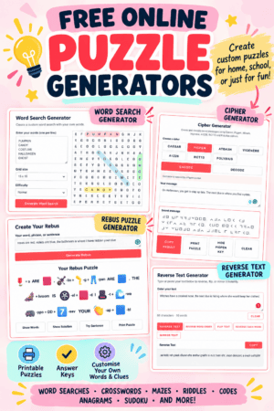 Free Online Puzzle Generators