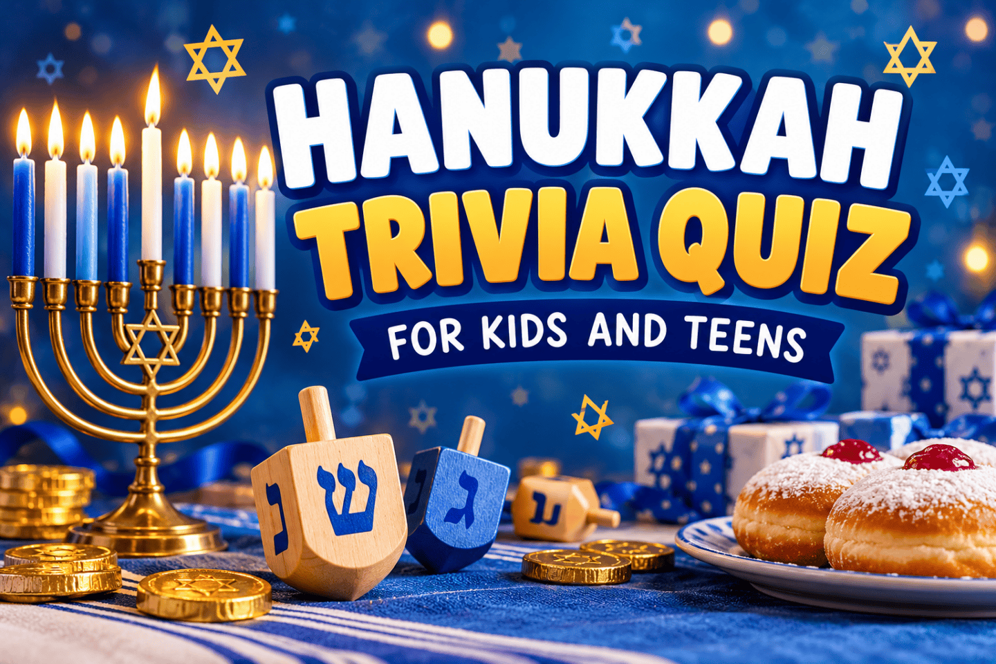 Hanukkah Trivia For Kids | 45 Fun Questions & Answers